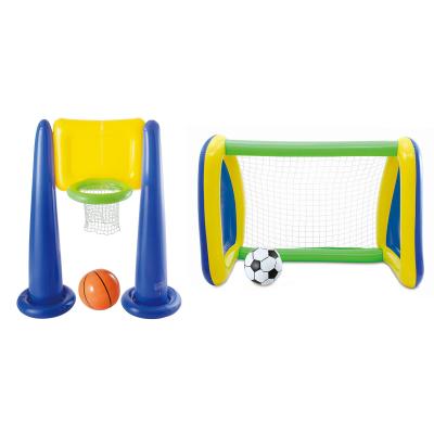 China Inflatable football soccer goal_Children gantry_infltable PVC children's basketball hoop FSG for sale