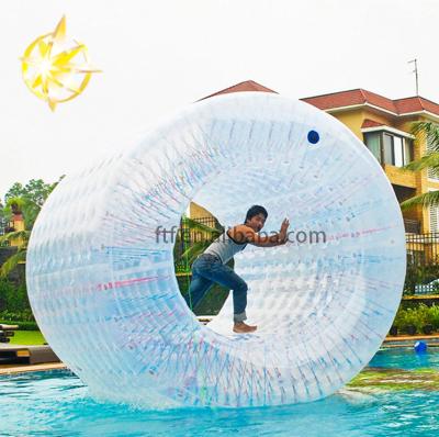 China PVC Outdoor Inflatable Fun Zorb Roller With Customizable And LOGO for sale