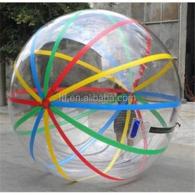 China custom 0.25mm or 0.3mm PVC EN71 inflatable water walking ball for adult and transparent water walking ball for sale