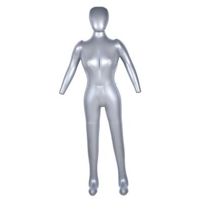 China Full Body Female Inflatable Mannequin Women Clothing Pants Attractive Display Stand Model for sale