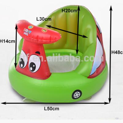 China modern baby inflatable cute bath chair,baby inflatable seat,cheap inflatable toy for sale