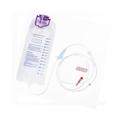 China Convenient disposable medical enteric feeding bag for nutrition feeding with CE/ISO13485 for sale