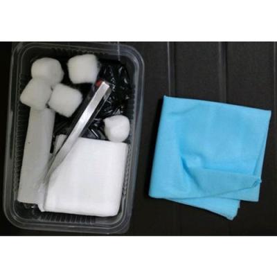 China Easy disposable medical bag for rolled up care and dressing change for sale