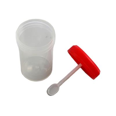 China 60ml 120ml 70ml Plastic Container Sterile Urine Cup Specimen Test Easy Collectible Collector Disposable for sale