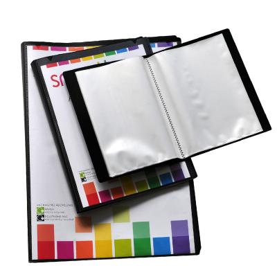 China Office School Stationery 2021 Wholesale New Design Office School Stationery Clear Display Book A2 Size 20 Pockets Folder for sale