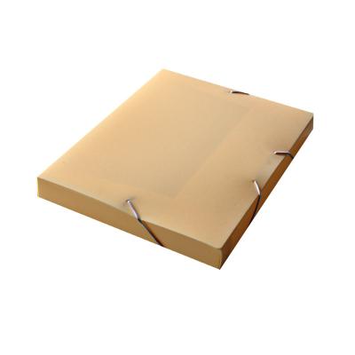 China Office School Stationery A4 Desktop Folder Boxes Poly PP Plastic Document Case for sale