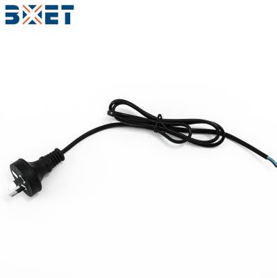 China Home Appliance Au Standard 2 Pin Round Ac Power Cord Extension Cable Saa Australia C7 Alternating Current Electrical Cord for sale