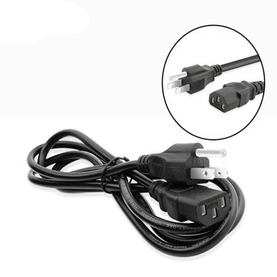 China COMPUTER America USA AC Power Cord Standard Free Sample 3pin Us Plug 3 Pin Power Cable For Computer for sale