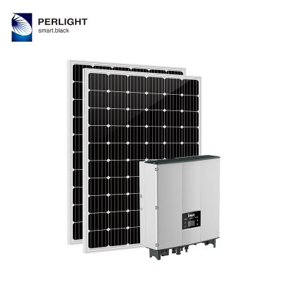 China Home Photovoltaic Grid Tied Solar System 10Kw 20Kw 40Kw Solar Panel System for sale