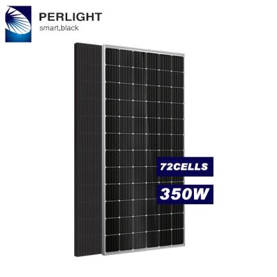 China Perlight High Efficiency Mono Solar Panels 380W PV Solar Panel / Solar Panel System / Plate Central for sale