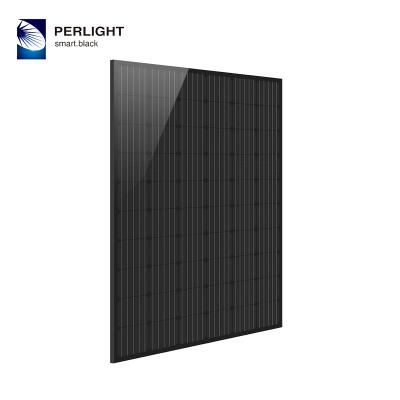 China Factory Commercial Hot Sales 310w Black Perlight Solar Panel Apply For Home Use for sale