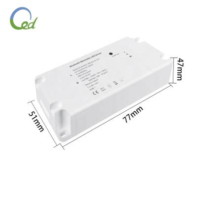 China Control LED Lights ON-OFF/Dimable/CCT Adjusted By Mobile App RF BLE 18W Dimmable CV LED Power Supply Controller Driver Works 230V Tuya 12V LED Remote Control with Alexa for sale