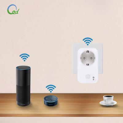 China Residential / Multipurpose Mobile Phone 220-240V Control Socket Smart WIFI Socket for sale