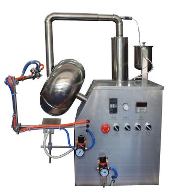 China Easy operation separate electric enrobing machine sugar bean fan BYC300 is included with the package for sale