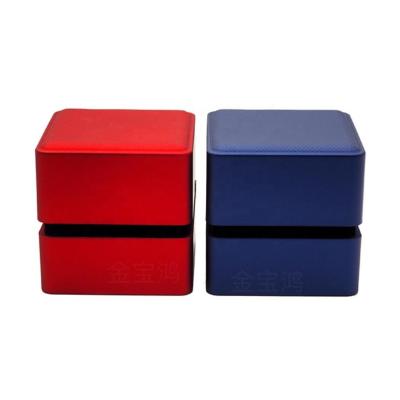 China Jewelry Storage New Design Wedding Ring Box Led Lightweight Ring Box Ring Display Jewelry Box For Girls for sale