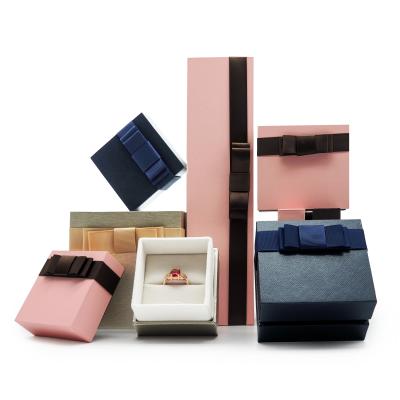 China Jewelry Storage Most Popular Pendant Box Jewelry Personalized Jewelry Gift Box Jewelry Gift Box With Ribbon for sale