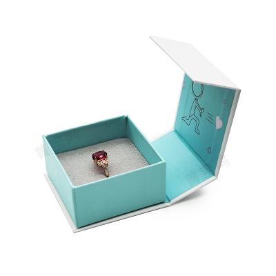 China Magnetic Cardboard Jewelry Boxes Lots Custom Premium Magnetic Closure Jewelry Packaging Boxes Paper Gift Box Packaging Box Magnet Jewelry Box for sale