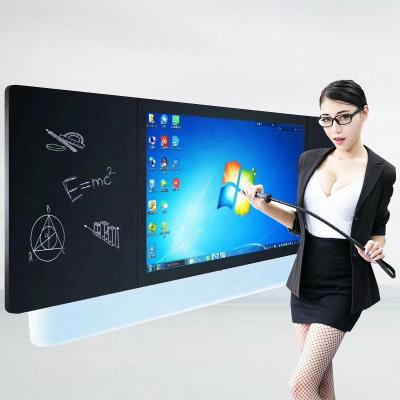 China School Education WOAKI Wall Mounted China 86inches LCD Screen Digital Smart Interactive Blackboard Active Board with School Education for sale