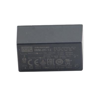 China Compact size medium well IRM-05-12 cooling by free air convection 5W open frame AC-DC module 12V power supply for sale