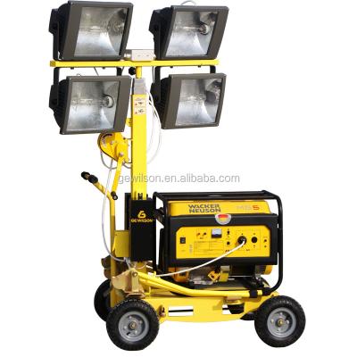 China Portable ROAD Emergency Light Tower with Metal Halide Lamp for sale