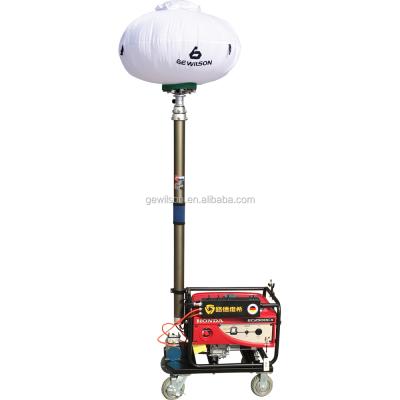 China ROAD Metal Halide Balloon Lighting Tower Gasoline Generator for sale