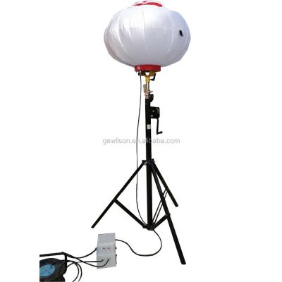 China ROAD Moving Portable Tripod Balloon Light Tower for Indoor for sale