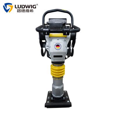 China Building Material Shops High Quality Vibrating Tamping Compactor Popular Model 2022 Lady Gasoline Lady 65KG for sale