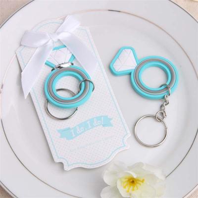 China Fashion Wedding Favor Gift and Giveaways - Engagement Ring Keychain Gift for sale