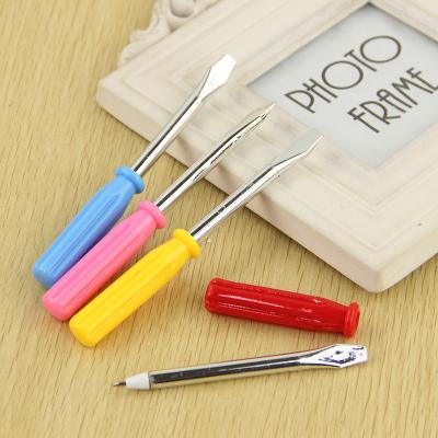 China office & Cute Kawaii Ballpoint Pen Screwdriver Pen Tool School Supplies Office Stationery Novelty Gifts for sale