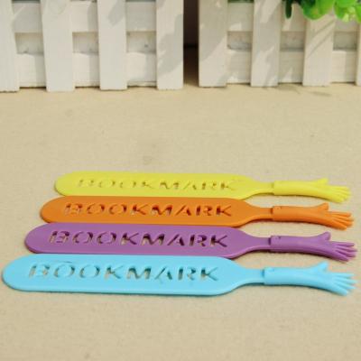 China HOT SALE plastic! Help Me Funny Novelty Bookmark Bookworm Gift Stationery Office Supplies for sale