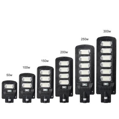 China ROUTE ip65 200W new product low price integrated garden street light outdoor all in one solar led street light for sale