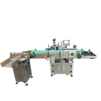 China Food Medicine Full Automatic Paper Box Labeler 100Ml Self Adhesive Bottle Labeling Machine For Sale for sale