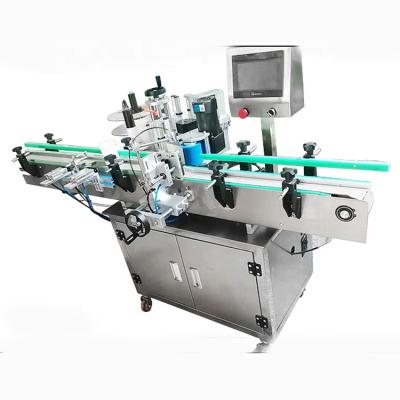 China Hot Selling Round Tube Bottle Automatic Food Cosmetic Labeling Machine With Code Copy for sale