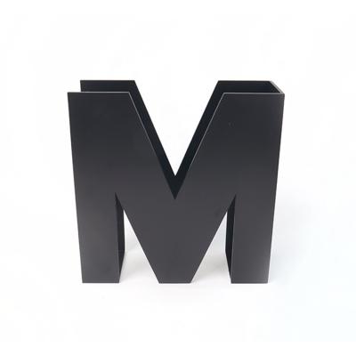 China Desktop MDF MDF Magazine Folder Rack With M-Shape Design for sale