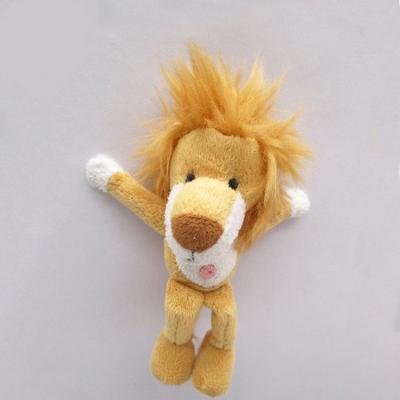 China Eco-Friendly Lion Fridge Magnet Stuffed Animal Plush Toys for sale