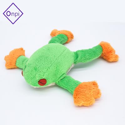 China Free Sample Eco - Friendly Plush Fridge Magnet Frog Toy Eco - Friendly for sale