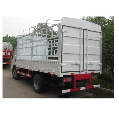 China Grid Cargo Van 6 wheel 4x2 foton light up cargo van 5-6tons Grid delivery logistics trucks price 5890*2105*2400 for sale