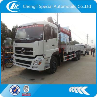 China TRUCK CRANE 12 tons truck mounted palfinger crane for sale