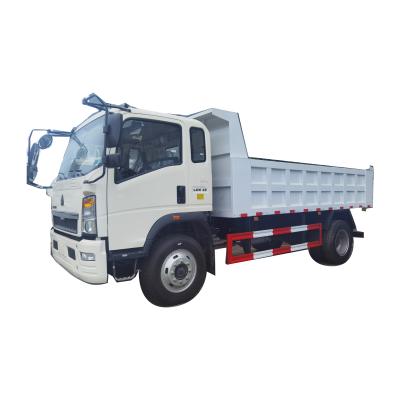 China good quality sinotruk howo 4x2 light 10tons 10m3 EURO2 right hand drive LHD dump truck 4 - 6L for sale