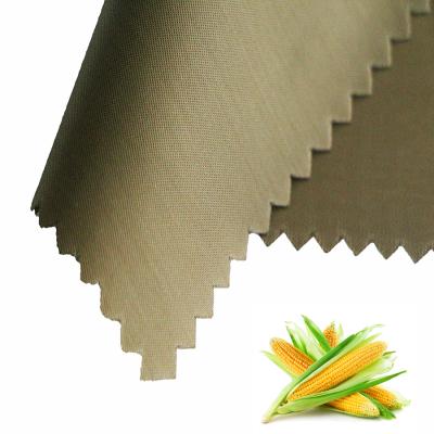 China Health Care QUICK DRY corn PLA healthy natural fiber 75D*75D recycle 100%degradable protein corn fiber fabric for sale