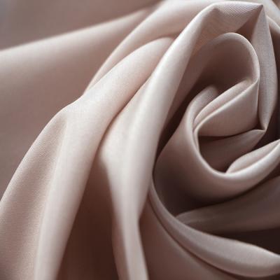 China Comfortable And Breathable Polyester Rayon Fabric Women Summer Anti-static Skin Color Fabric For Dress Shirt for sale