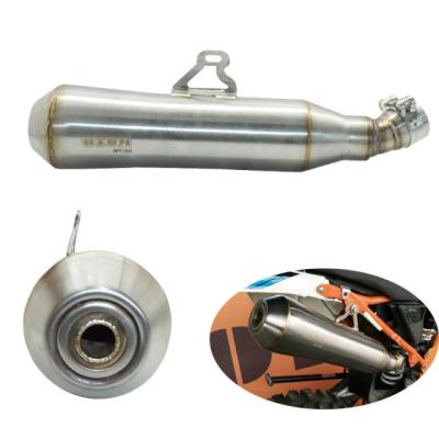 China Stainless Steel Mute and Quiet to Prevent Noisy Exhaust Stainless Steel Muffler Motorcycle for T2 T4, T6 KAYO for sale