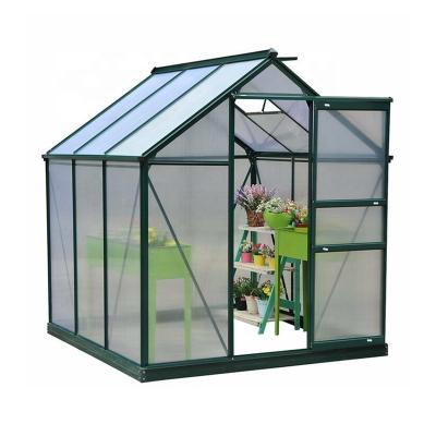 China Modern Design Easily Assembled Natural Garden Use PC Greenhouse Polycarbonate Greenhouses for sale