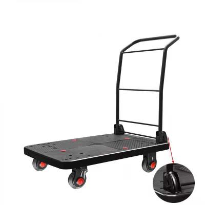 China Easy Folding Collapsible Stair Folding Two Wheel Aluminum Dolly Stairs 500Kg 200Kg Hand Trolley Push Trolley Fold Fold Truck Aluminum For for sale