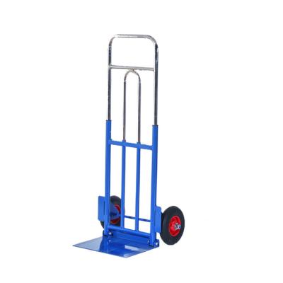 China Easy Folding Trolley Cart Pulling Big Cart Mini Gold Rolling Carts Shipping Carts Carry 150Kg Vejitable out of Sublimation 4Wheel for sale