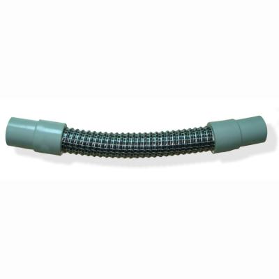 China Lightweight Acid and Alkali Resistance Fiber Reinforced PVC Reinforced Removal Hose Dust Suction Hose PVC Dust Hose Dust Extractor Hose for sale