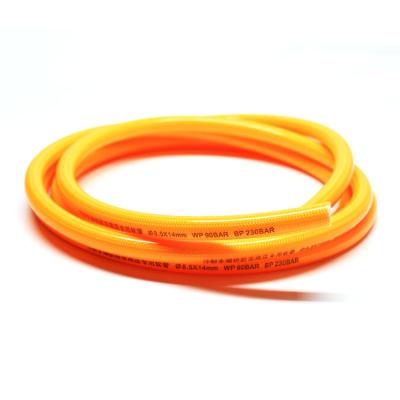 China Agriculture irrigation aufblasbare pvc hose irrigation garden pesticides spraying flexible hose pvs hose for sale