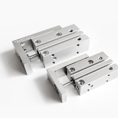 China Automatic Control MXH10/HLH Series Aluminum Alloy Sliding Table Double Acting Compact Pneumatic Cylinder SMC Type for sale