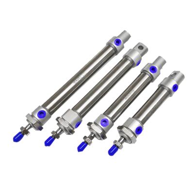 China Building Material Shops 2021 New Arrival 1.0Mpa Mini Single Acting Cylinders Cheap Stainless Steel Pneumatic for sale