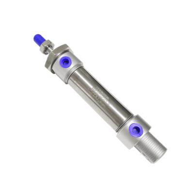 China Building Material Stores Factory Supply Mini Stainless Steel Pneumatic Cylinder Adjustable Stroke Buffer Components With Magnetic for sale